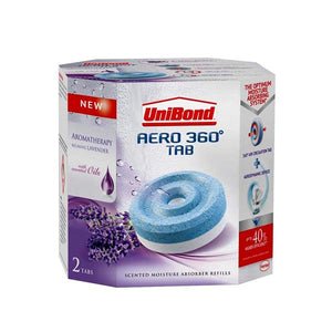 Unibond Aero 360 Moisture Absorber Refill 2 Pack - Lavender