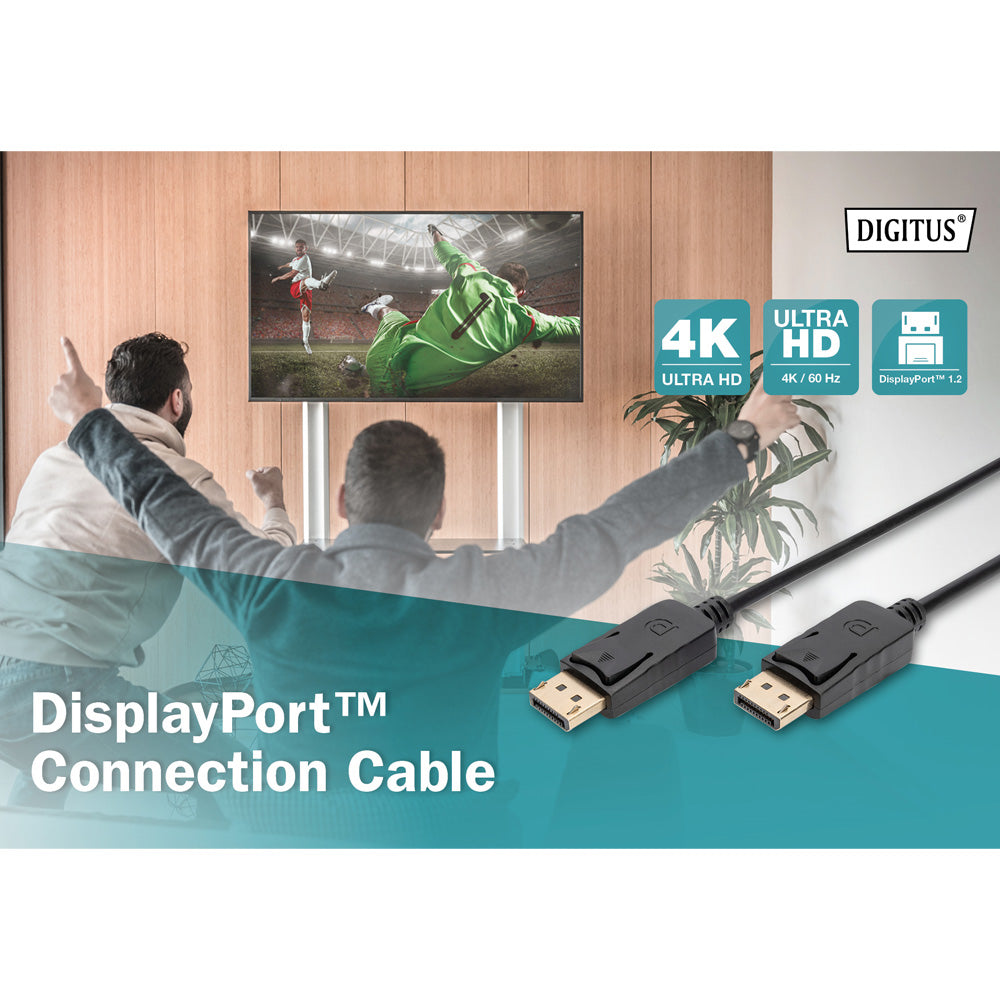 Digitus Display Port Cable Display Port Plug to Plug
