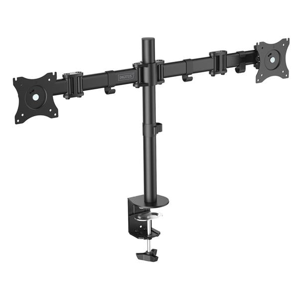 Digitus Universal Dual Computer Monitor Stand with Clamp Mount | 90349