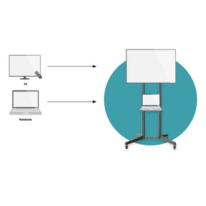 Digitus TV Presentation Mobile Cart Stand 37" - 70" | 90447