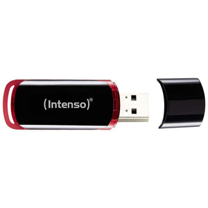 Intenso 64gb USB Memory Stick Drive - Black / Red | 3511490