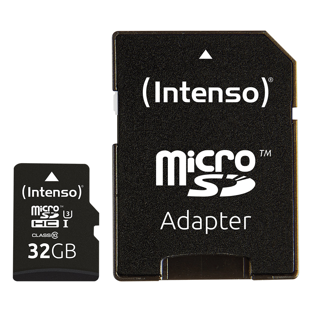 Intenso Professional microSDHC card 32 GB Class 10 UHS-I incl. SD adapter | 3433480