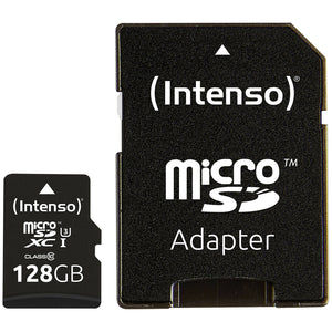 Intenso Professional MicroSD Card 128 Gb Class 10 Uhs-I Incl. Sd Adapter | 3433491