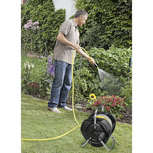 Karcher 25 Metre Wall Mounted Hose Reel Includes Hose and Fittings | 2.645-281.0