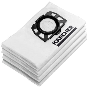 Karcher WD2 & WD3 Replacement Vac Vacuum Bags 4 Pack | 2.863-314.0