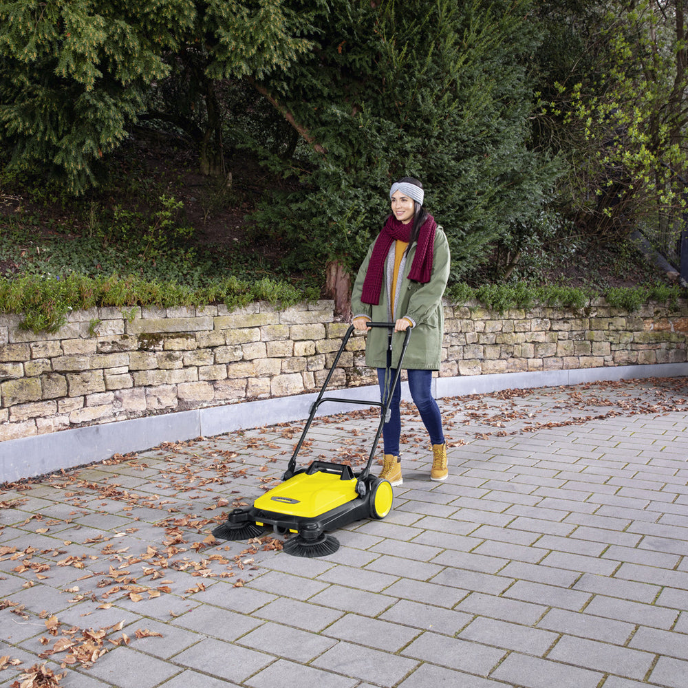 Karcher S4 Twin Push Driveway Yard Sweeper | 1.766-362.0