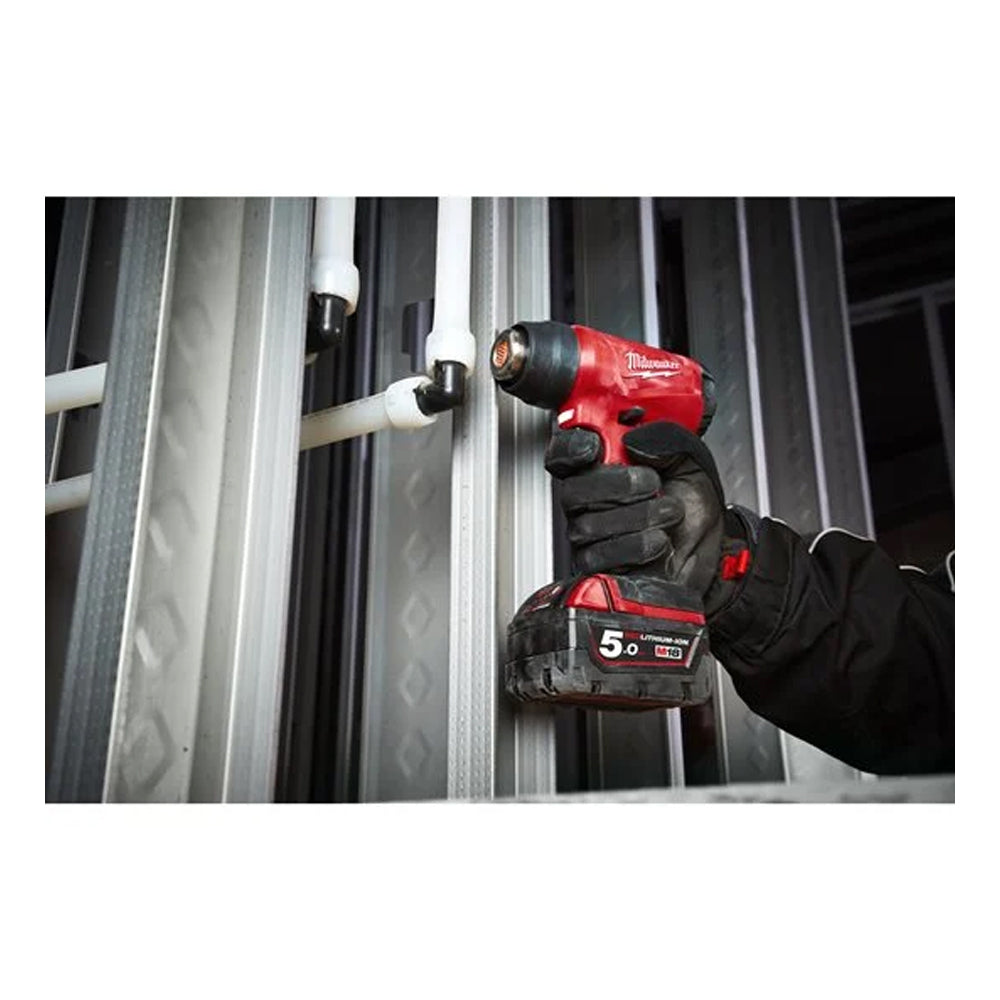 Milwaukee M18 BHG-0 Cordless Heat Gun 18V Bare Unit | MILM18BHG0