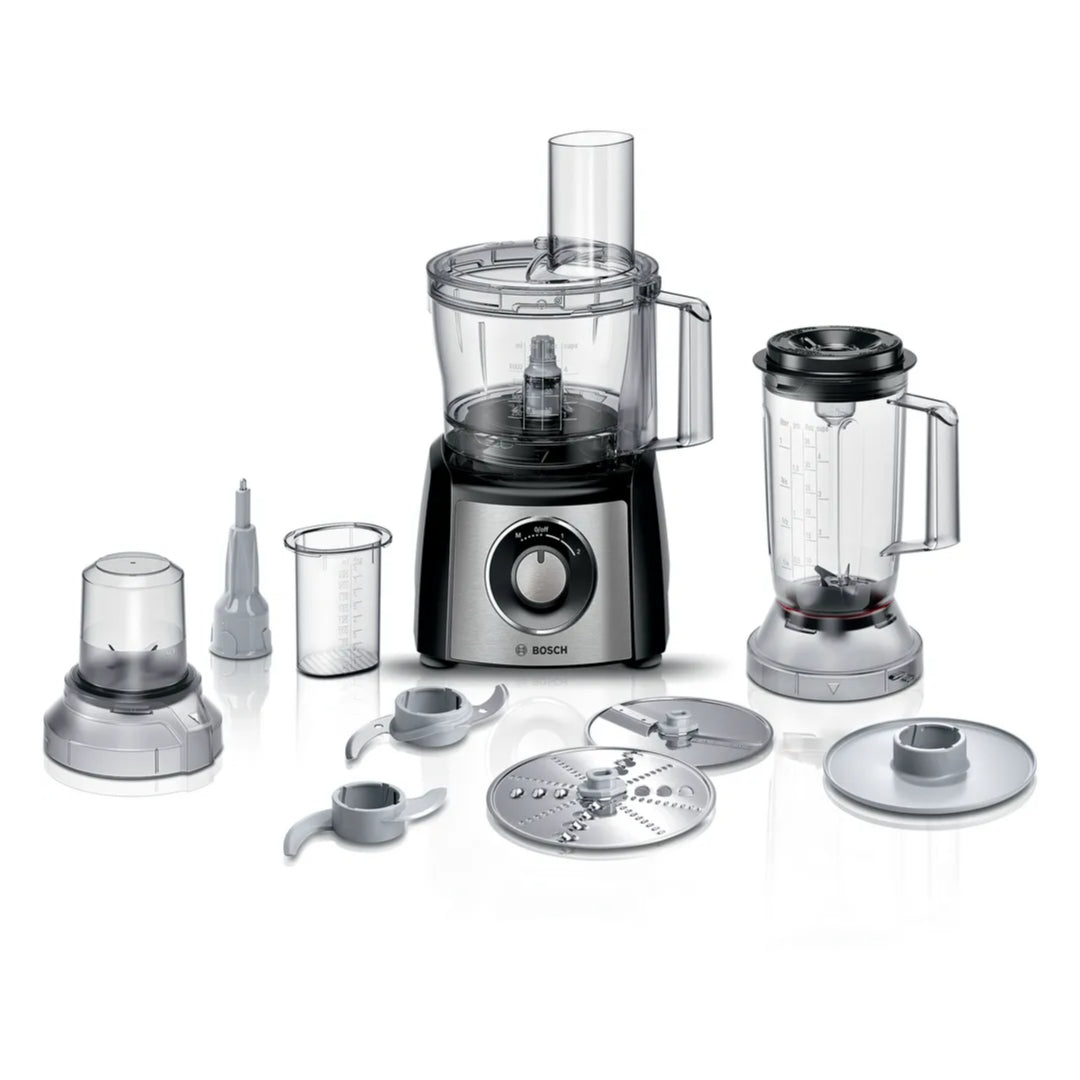 Bosch MultiTalent 3 2.3 Litre Food Processor - Black | MCM3501MGB