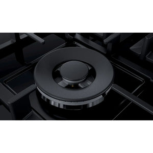 Bosch Series 6 Gas Hob 75CM - Black Glass | PPQ7A6B90