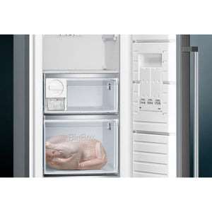 Siemens iQ500 186cm Full Height Freezer - Black | GS36NAXEP