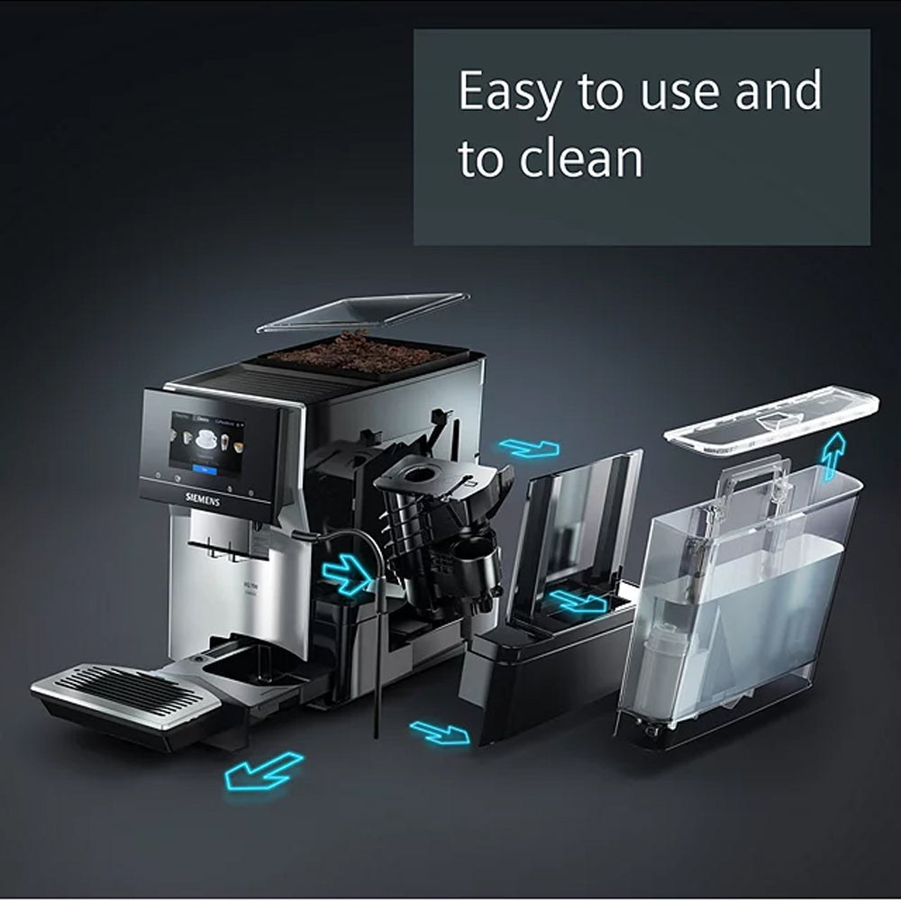 Siemens EQ.700 Smart Bean to Cup Coffee Machine - Graphite | TP705GB1