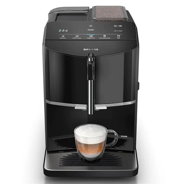 Siemens EQ300 Fully Automatic Bean to Cup Coffee Machine - Black | TF301G19