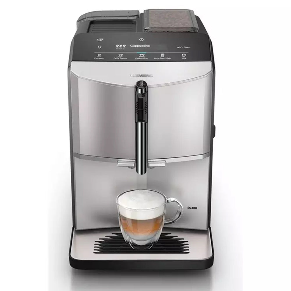 Siemens EQ300 Fully Automatic Bean to Cup Coffee Machine - Inox Silver | TF303G07