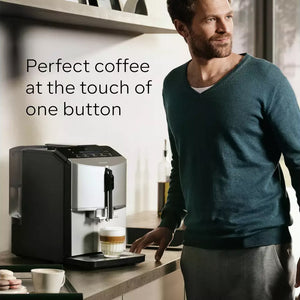 Siemens EQ300 Fully Automatic Bean to Cup Coffee Machine - Inox Silver | TF303G07
