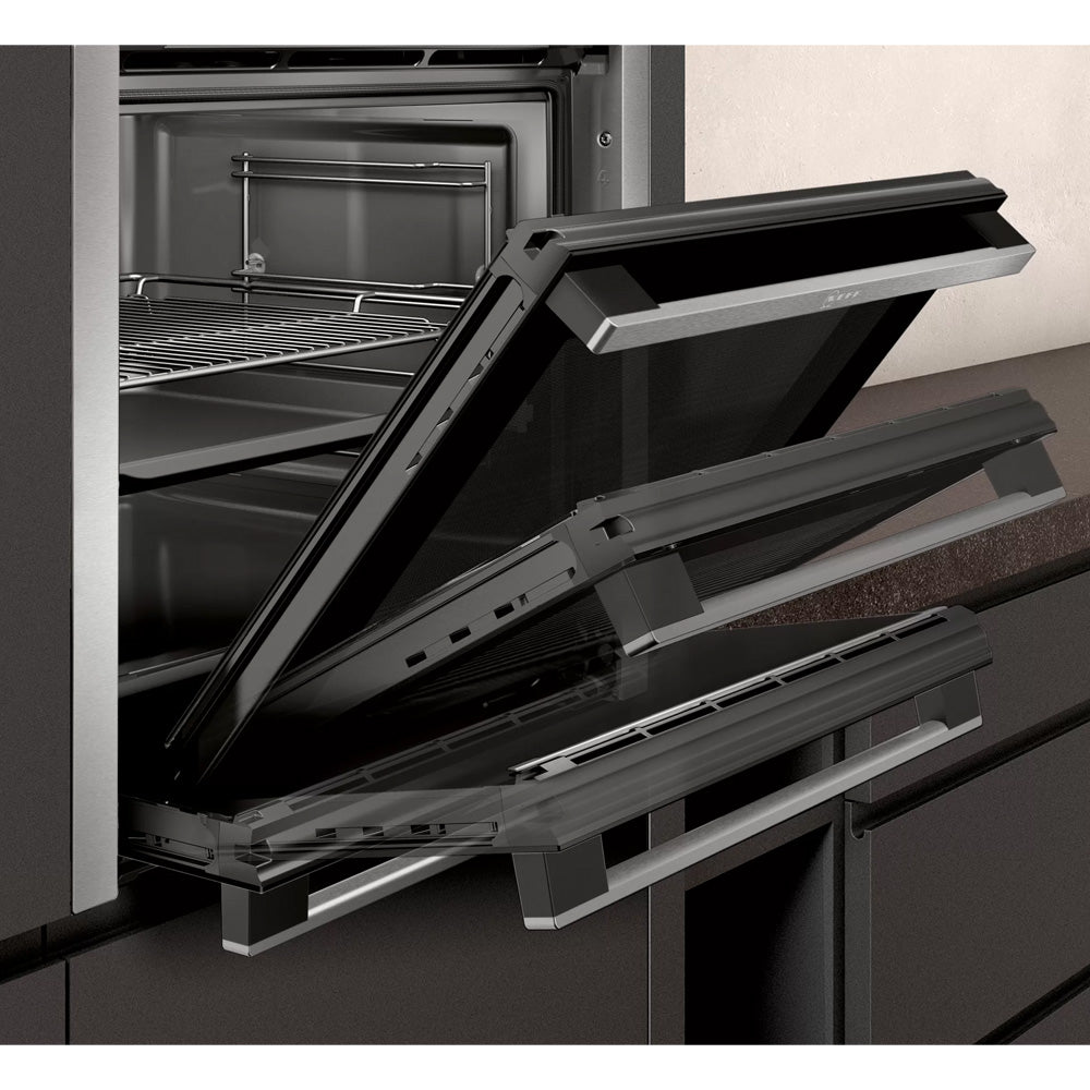 Neff N50 Slide & Hide Built-in Single Electric Oven | B6ACH7HH0B