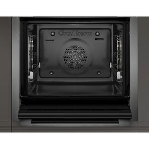 Neff N50 71L Built In Electric Single Oven - Graphite Grey | B6ACH7HG0B