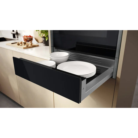 Neff 14cm High Warming Drawer - Black / Graphite Trim | N24HA11G1B