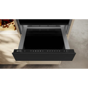 Neff 14cm High Warming Drawer - Black / Graphite Trim | N24HA11G1B