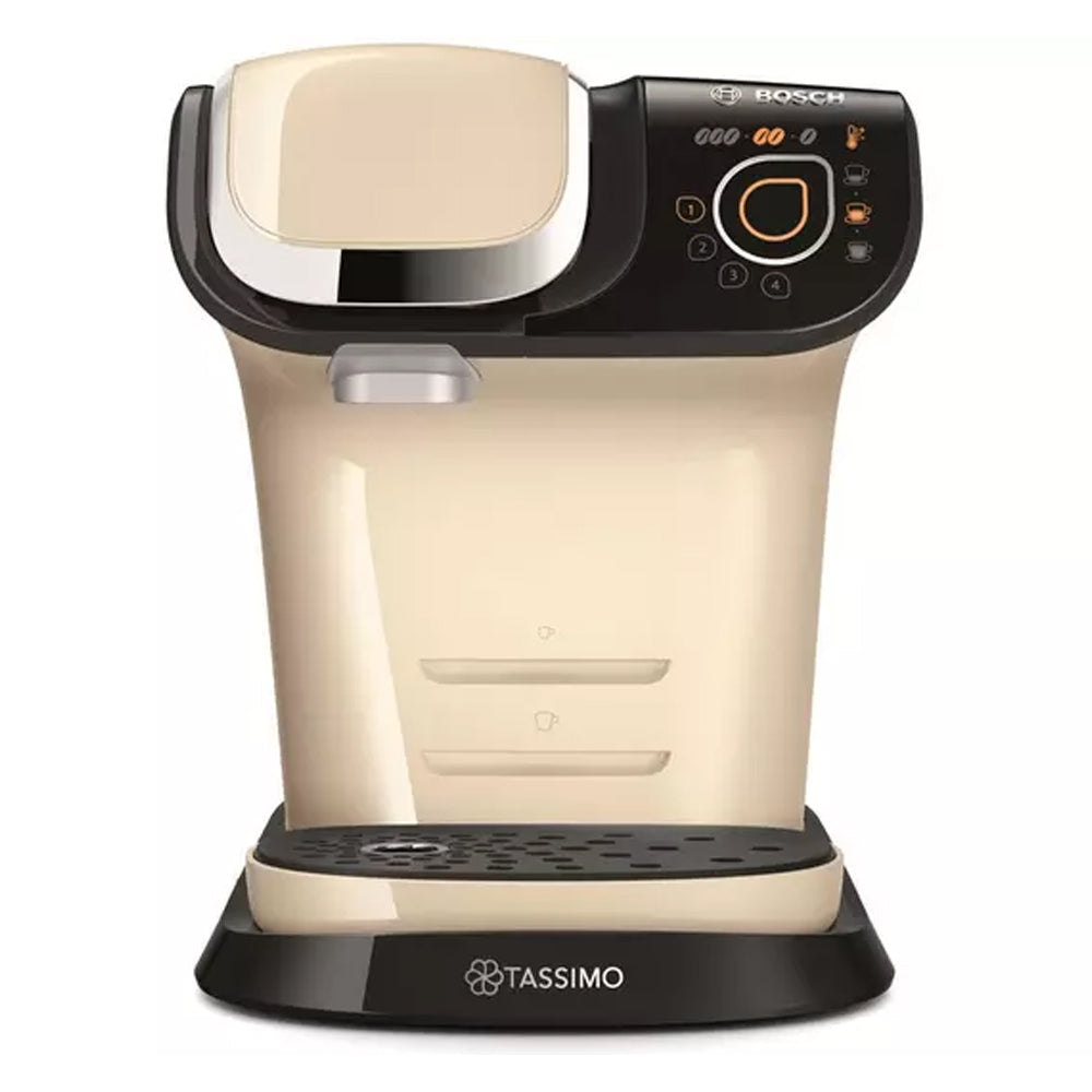 Bosch Tassimo My Way Coffee Machine with Brita Filter Cream TAS650 Heavins