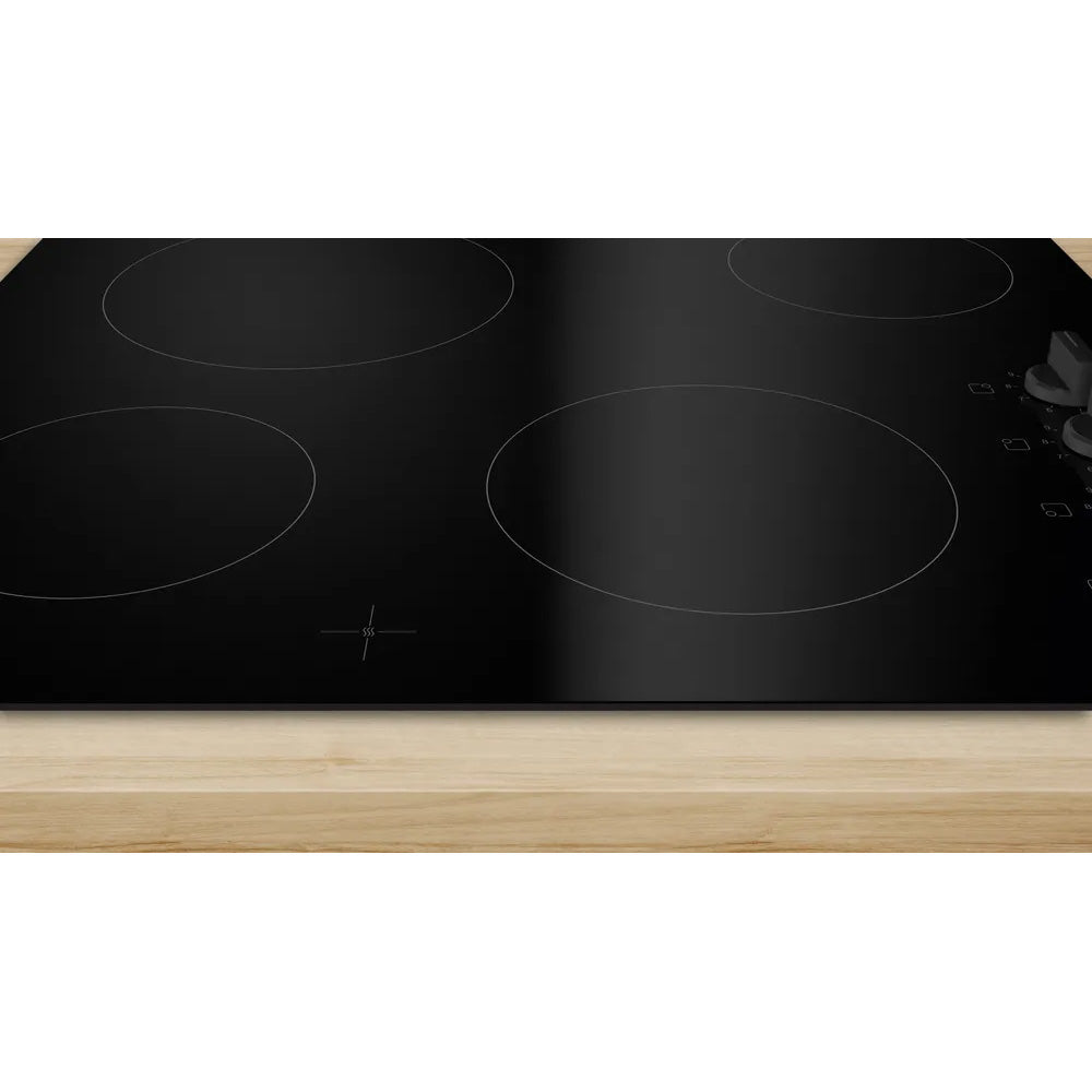 Bosch Serie 2 60CM 4 Zone Electric Ceramic Hob - Black | PKE611CA3E