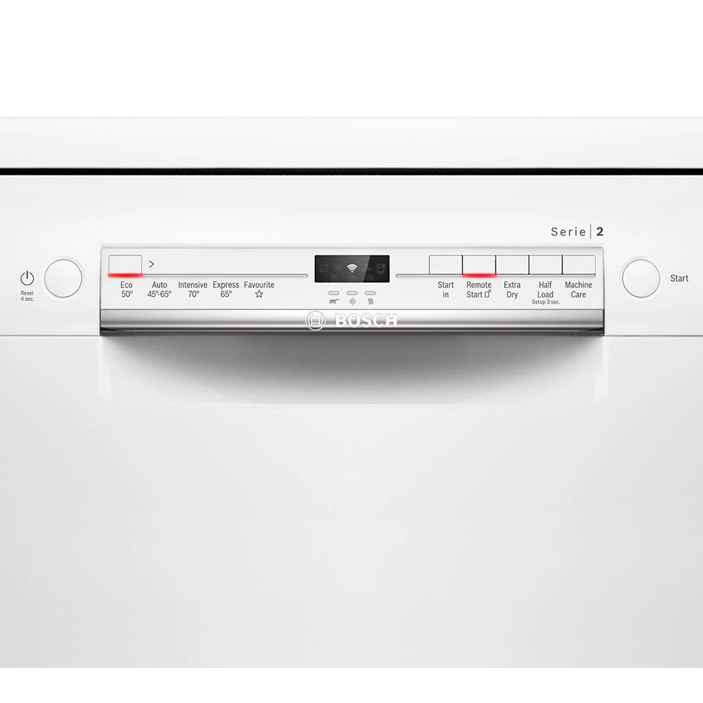 Bosch Serie 2 60cm Freestanding Dishwasher - White | SMS2ITW08G