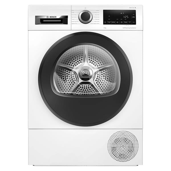 Bosch Serie 6 9 kg Heat Pump Tumble Dryer - White | WQG24509GB