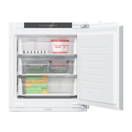 Bosch Integrated Frost free Undercounter Freezer - White | GUN21VFE0G