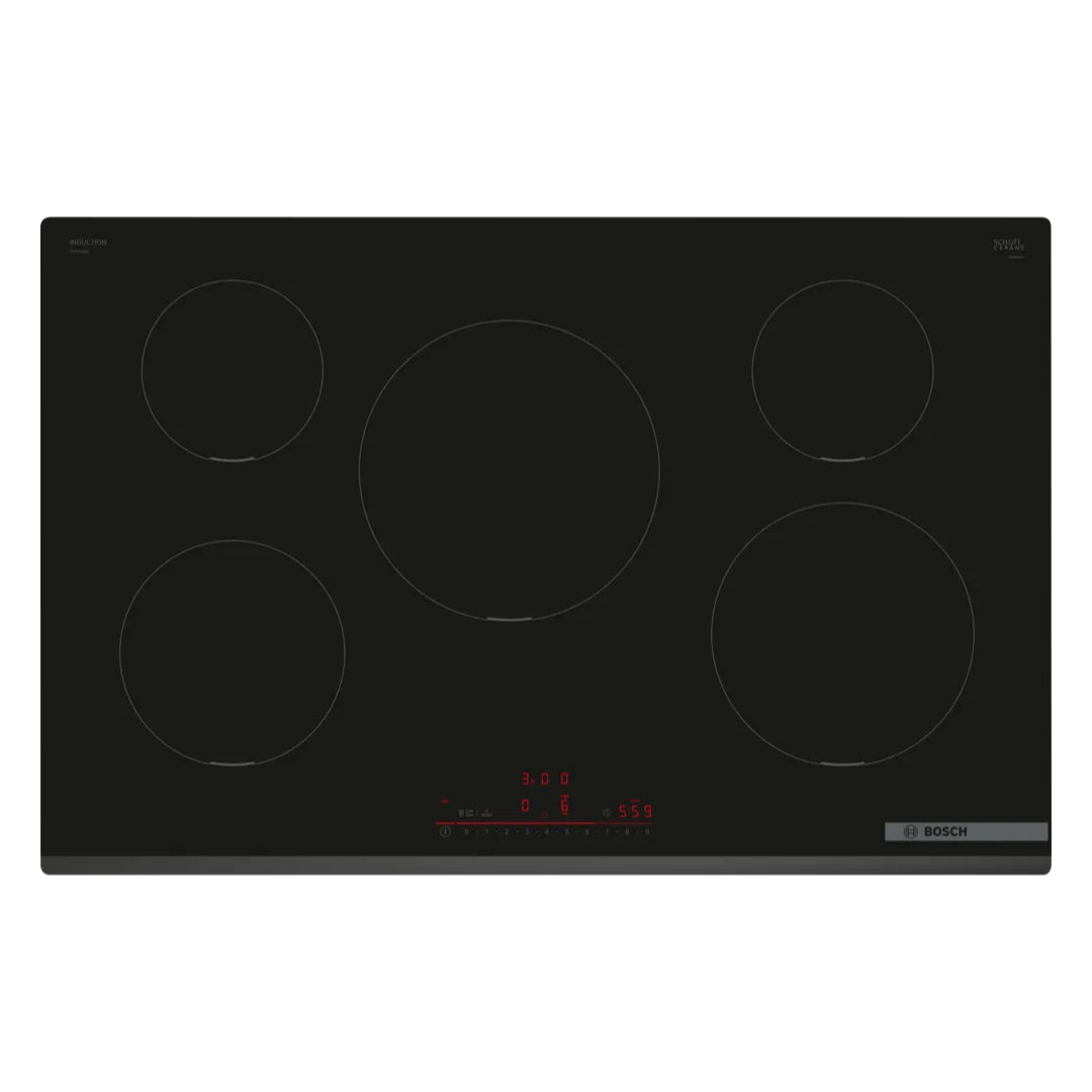 Bosch Series 6 80cm Electric Induction Hob - Black | PIV831HB1E