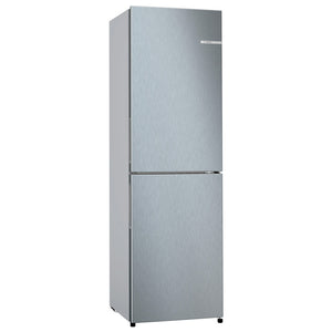 Bosch Series 2 50/50 255L Frost Free Fridge Freezer - Stainless Steel Effect | KGN27NLEAG