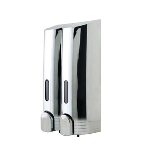 Euroshowers Tall Chrome Double Dispenser | Es89890