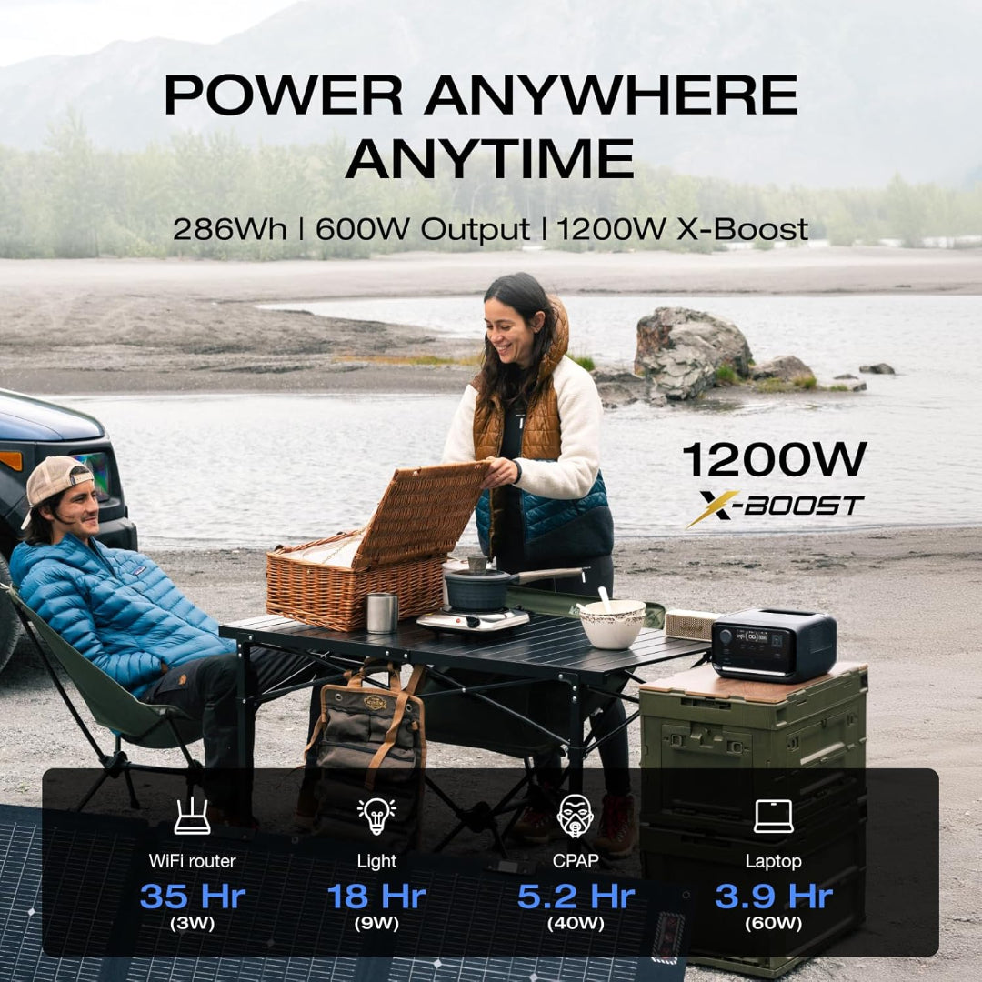 Ecoflow River 3 Plus Power Station 286wh Portable Power Station ( Backup Battery ) | EFRIVER3Plus-UK