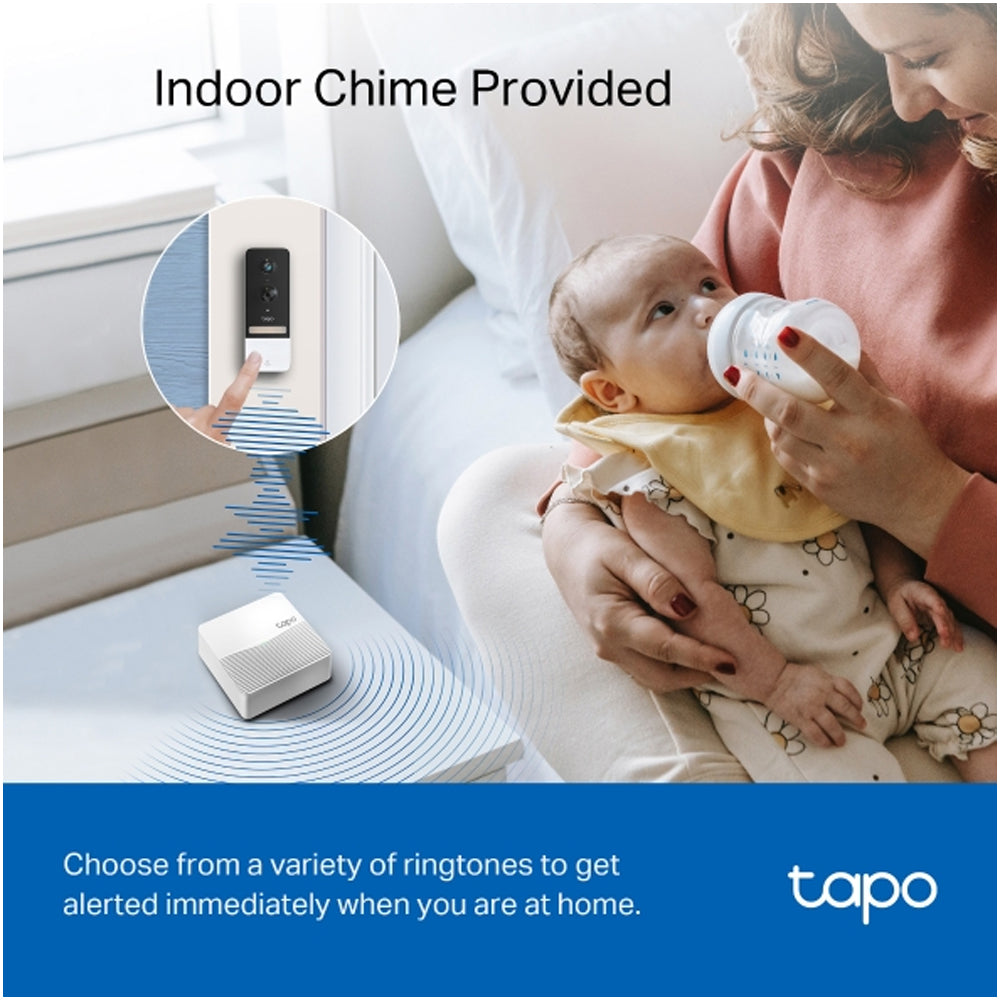 TP-Link Tapo Smart Battery Video Doorbell Camera Kit | TAPOD230S1