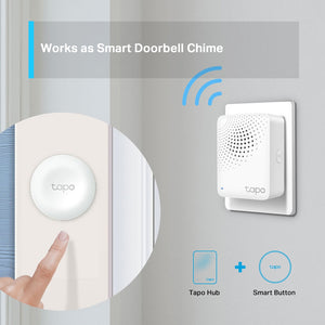 TP-Link Tapo H100 Smart IoT Hub with Chime | TAPOH100