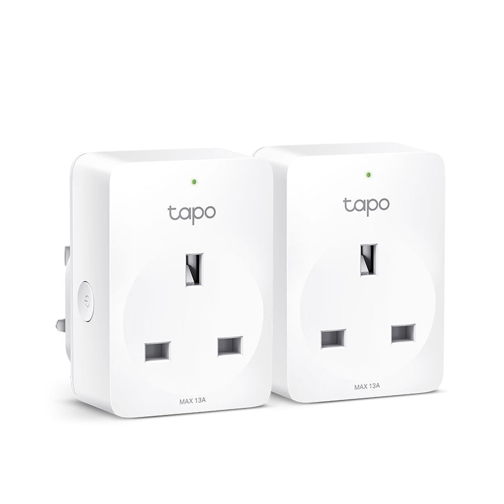 TP-Link Mini Smart Wi-Fi Socket Plug with Energy Monitoring 2 Pack | TAPOP1102PACK