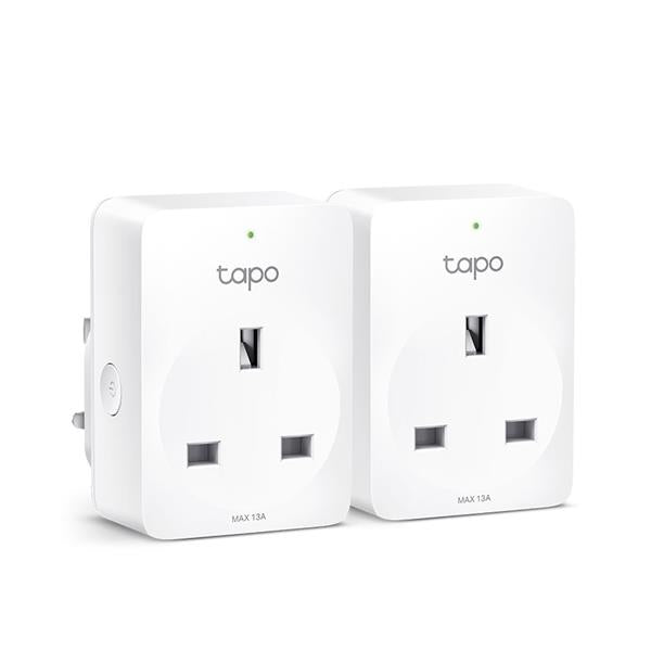 TP-Link Mini Smart Wi-Fi Socket Plug with Energy Monitoring 2 Pack | TAPOP1102PACK