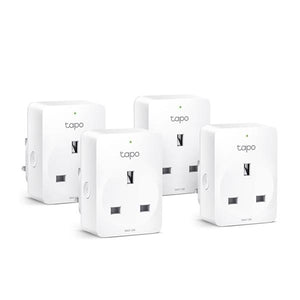 TP-Link Mini Smart Wi-Fi Socket Plug with Energy Monitoring 4 Pack | TAPOP1104PACK