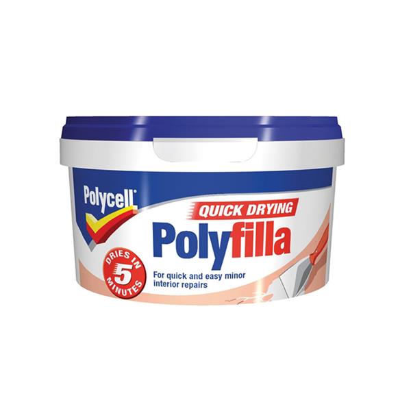 Polycell Quick Drying Polyfilla Wall Filler 500g | 5085286