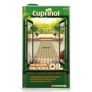 Cuprinol Decking Oil 5 Litre - Natural | 5122414
