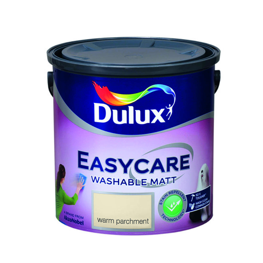 Dulux 2.5 Litre Easycare Washable Matt - Warm Parchment | 5157473