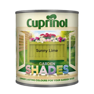 Cuprinol 1 Litre Garden Shades Woodstain - Sunny Lime | 5159072