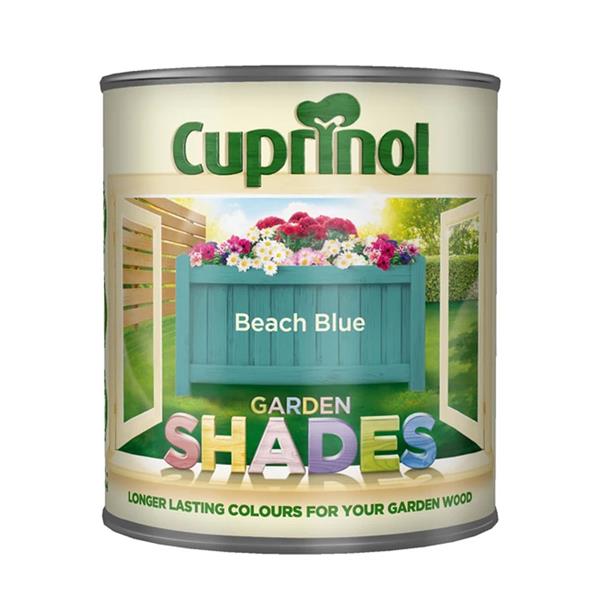 Cuprinol 1 Litre Garden Shades Woodstain - Beach Blue | 5159073