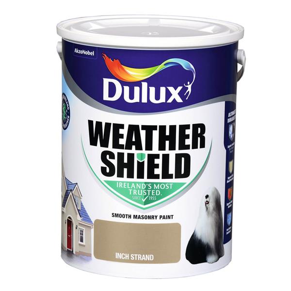 Dulux Weathershield Masonry Paint 5 Litre - Inch Strand | 5164524