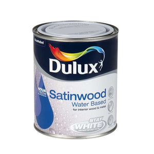 Dulux 750ml Satinwood Water Based - Brillant White | 5164546