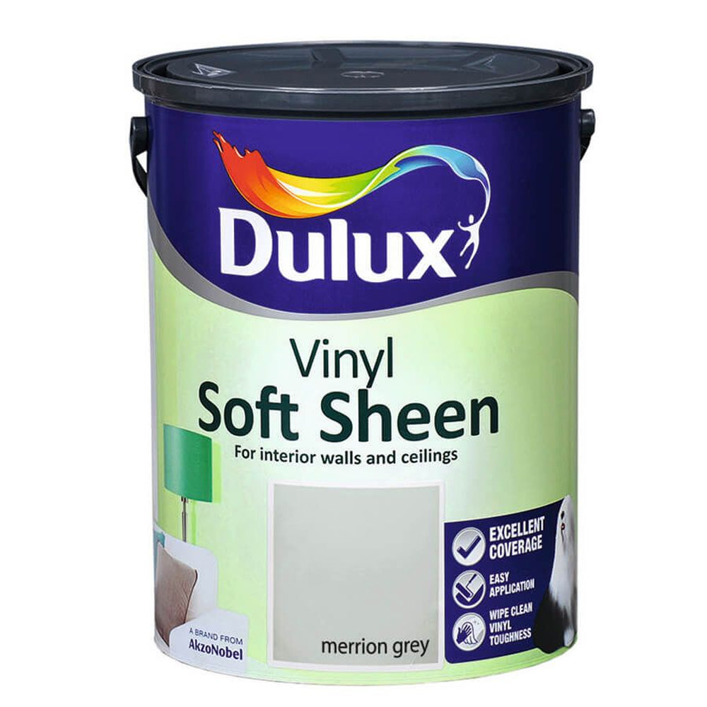 Dulux 5 Litre Soft Sheen - Merrion Grey | 5236906