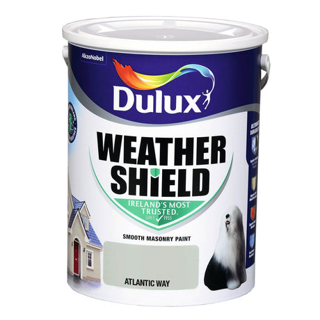 Dulux Weathershield Masonry Paint 5 Litre - Alantic Way | 5236876