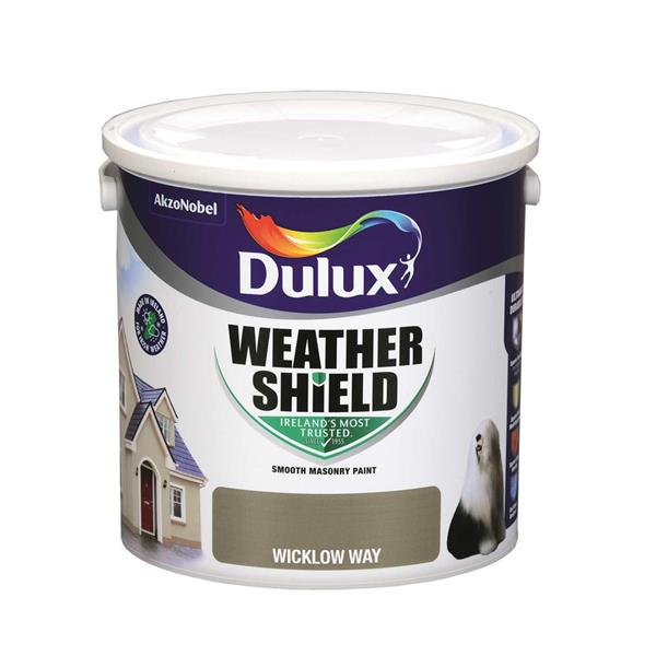Dulux 2.5 Litre Weathershield Masonary Paint - Wicklow Way | 5269928