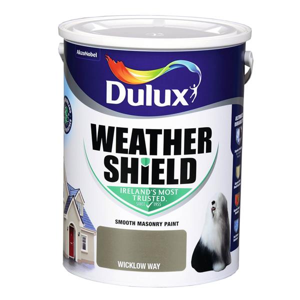 Dulux Weathershield Masonry Paint 5 Litre - Wicklow Way | 5269927