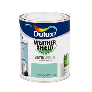 Dulux 750ml Weathershield Exterior Satinwood - Bondi Waters | 5270111