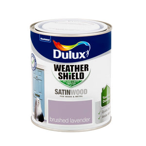 Dulux 750ml Weathershield Exterior Satinwood - Brushed Lavender | 5270113