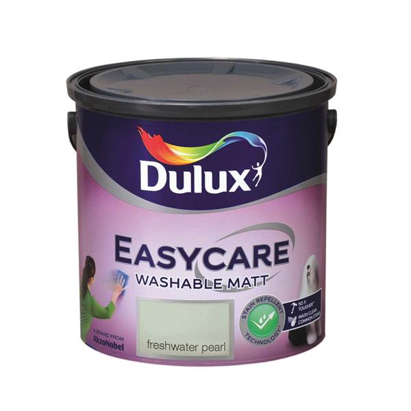Dulux 2.5 Litre Easycare Washable Matt - Freshwater Pearl | 5270122